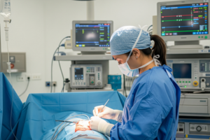 medico in sala operatoria